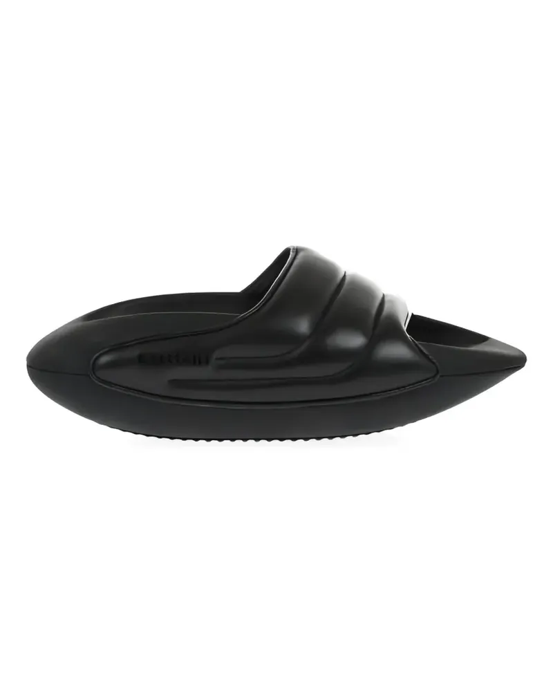 Balmain quilted leather sandals - Schwarz Schwarz