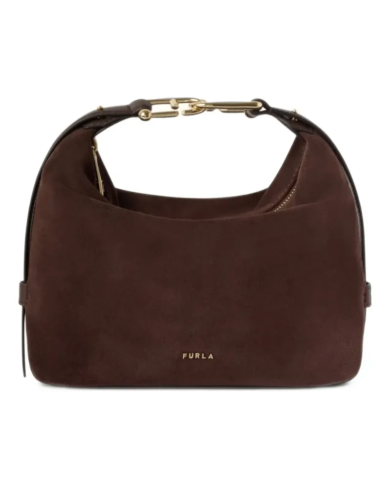 Furla Tote Bag mit Logo-Glied - Braun Braun