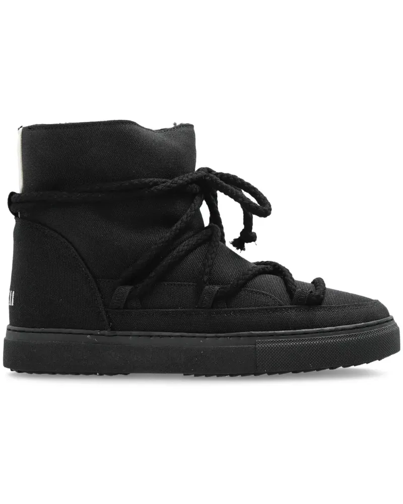 INUIKII High-Top-Pumps mit Kordelspitze - Schwarz Schwarz
