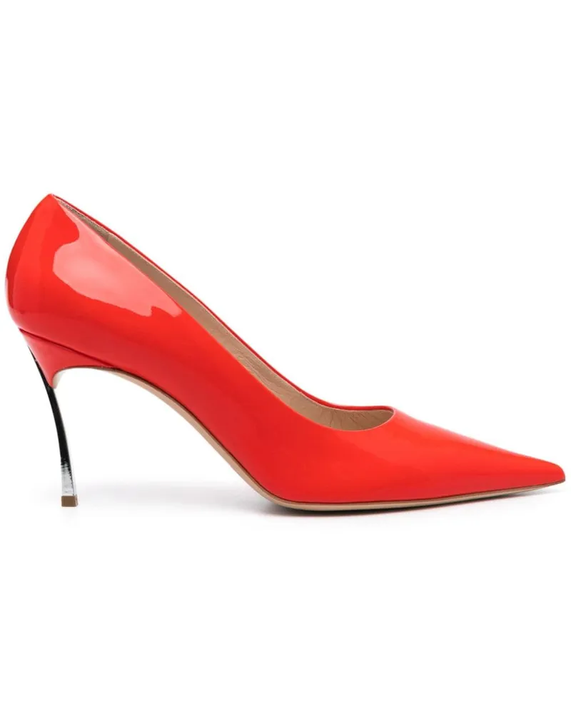 Casadei Superblade Jolly Pumps 80mm - Orange Orange