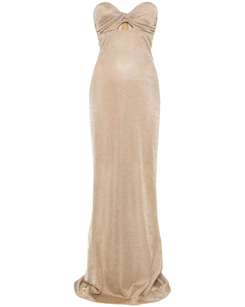 Giuseppe di Morabito Kleid mit Metallic-Garn - Gold Gold