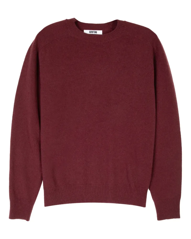 Mauro Grifoni Pullover mit rundem Ausschnitt - Rot Rot