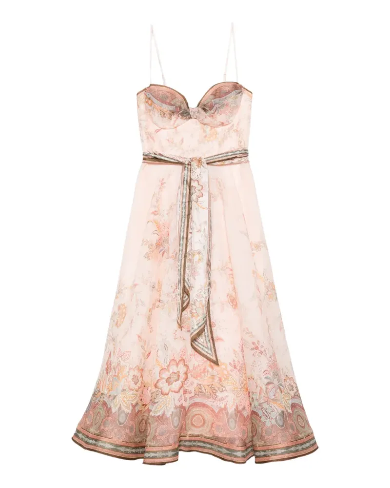 Zimmermann paisley tie dress - Rosa Rosa