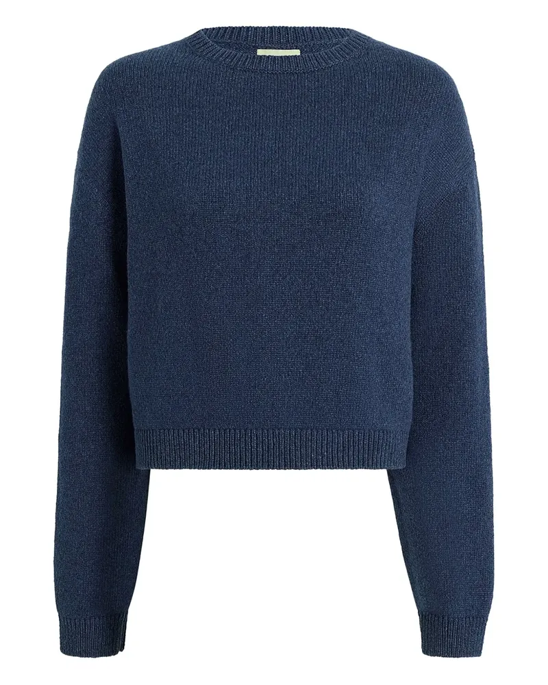 KHAITE Klassischer Kaschmirpullover - Blau Blau