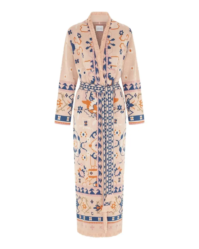 Hayley Menzies fringed coat - Nude Nude