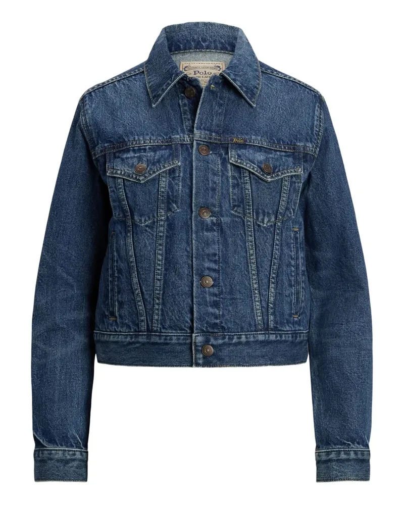 Ralph Lauren Klassische Jeansjacke - Blau Blau