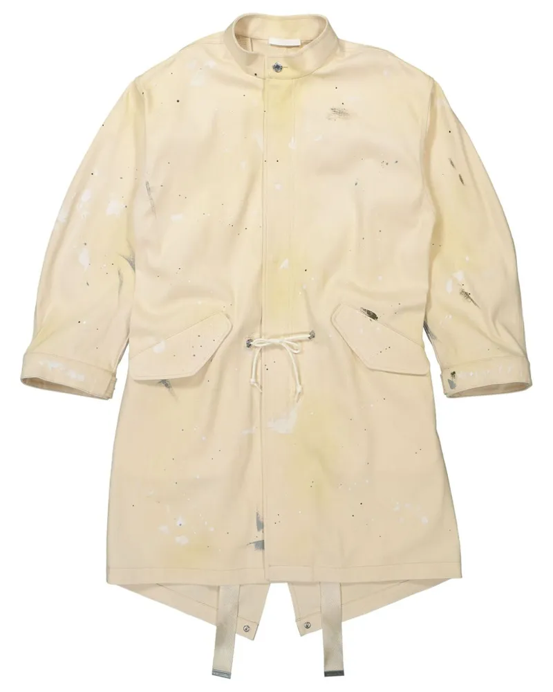 Helmut Lang Parka mit Farbklecks-Effekt - Nude Nude