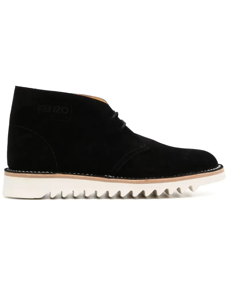 Kenzo wave Schnürstiefel - Schwarz Schwarz