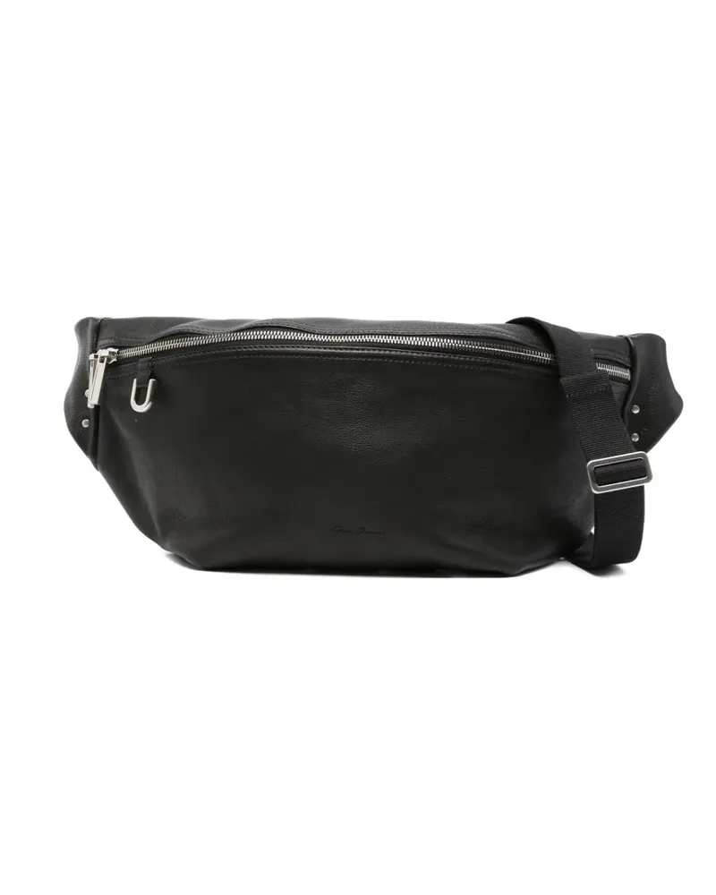 Rick Owens Umhängetasche aus Leder - Schwarz Schwarz