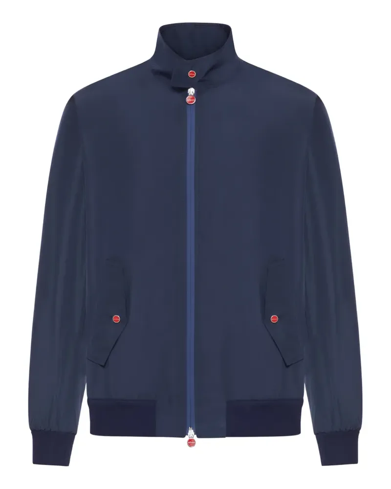 Kiton zip jacket - Blau Blau