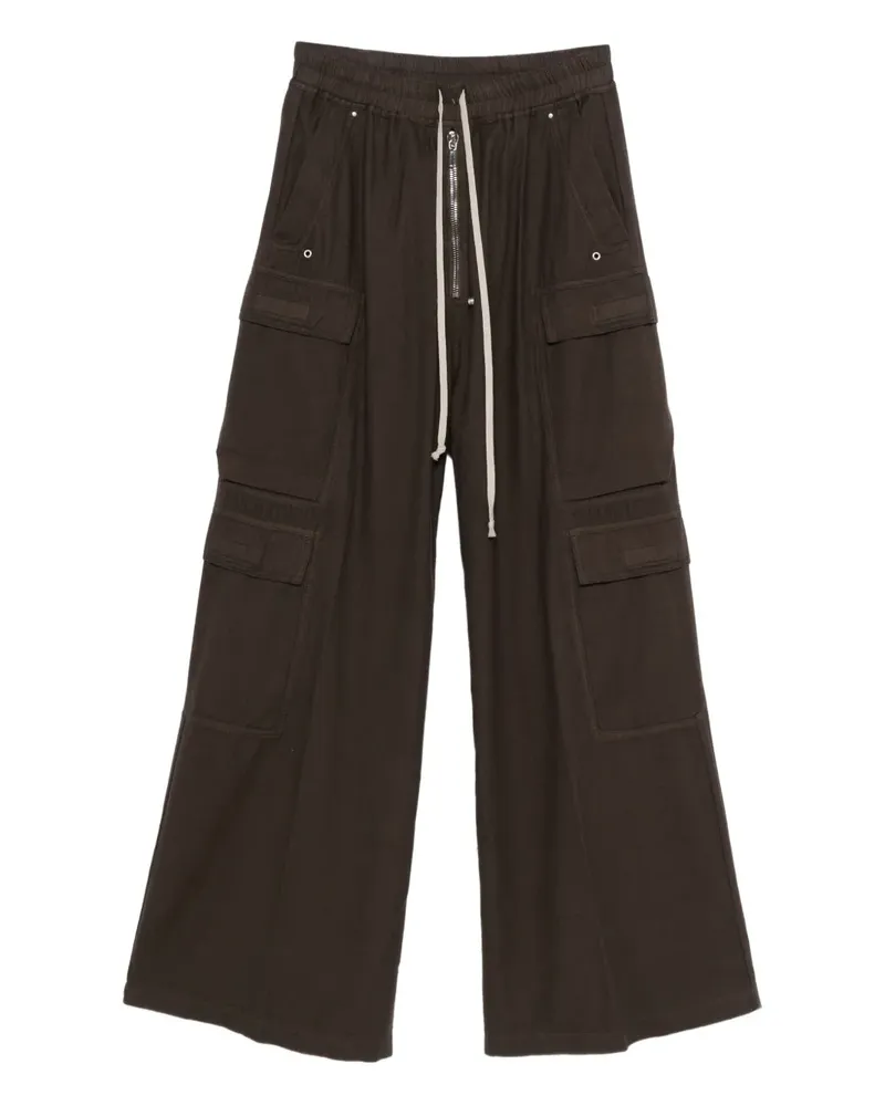 DRKSHDW by Rick Owens Cargohose aus Wolle - Grün Grün