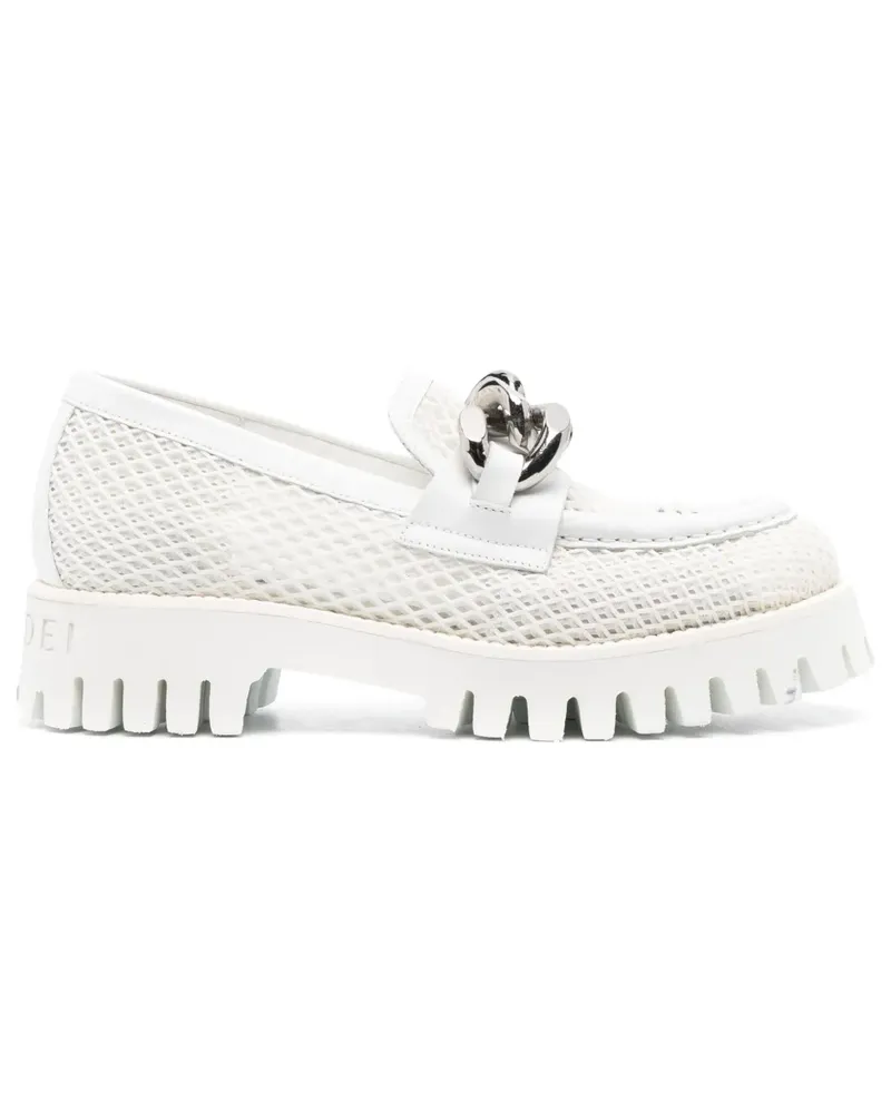 Casadei Tappeur Loafer - Weiß Weiß