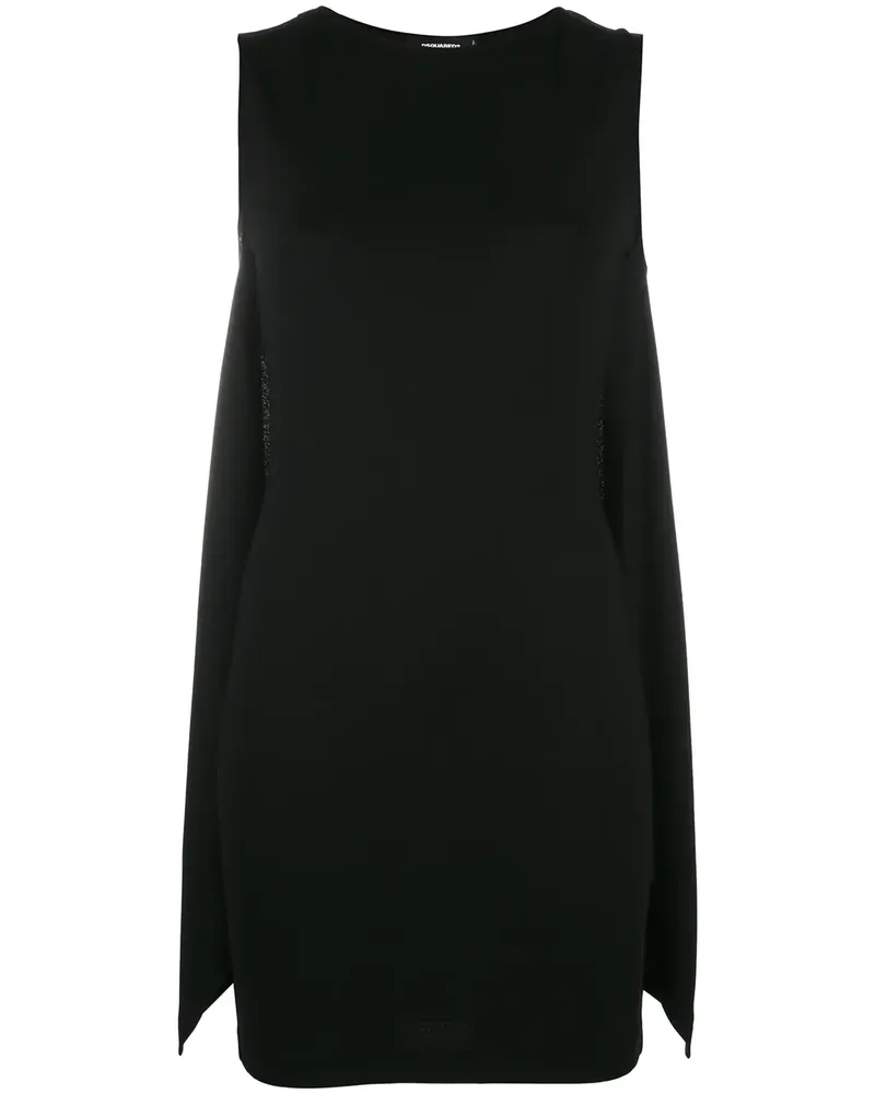 Dsquared2 Minikleid im Lagen-Look - Schwarz Schwarz