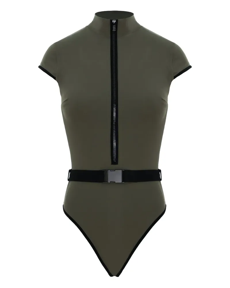 Noire Swimwear Nikki Badeanzug - Grün Grün