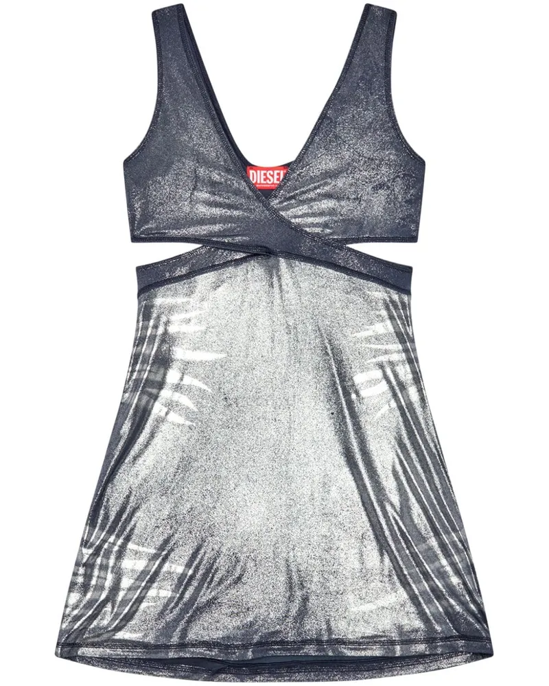 Diesel D-Farfy Minikleid - Grau Grau