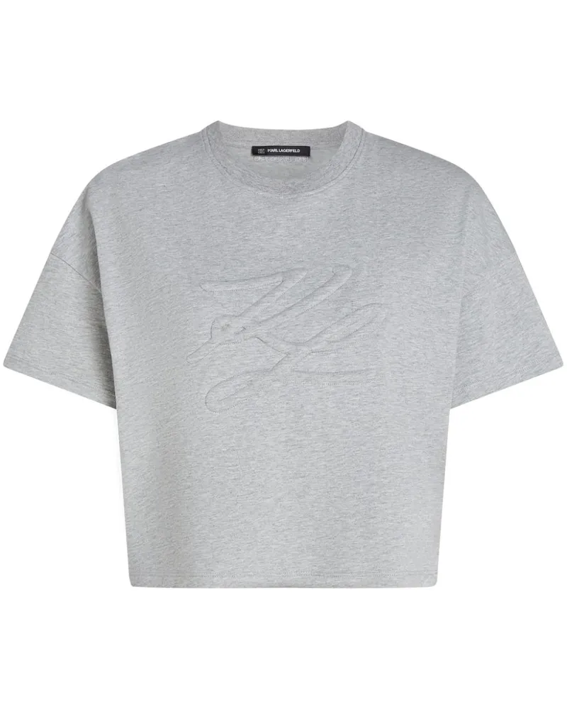 Karl Lagerfeld K/Autograph T-Shirt - Grau Grau