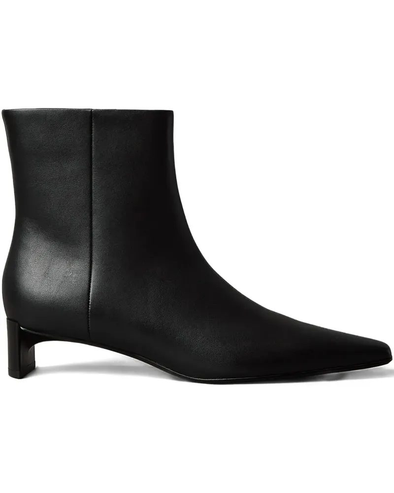 Calvin Klein Spitze Stiefel - Schwarz Schwarz