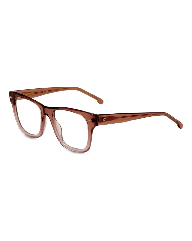 Carrera Brille mit eckigem Gestell - Braun Braun