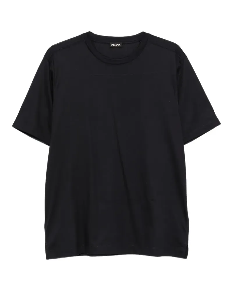 Ermenegildo Zegna crew-neck T-shirt - Blau Blau