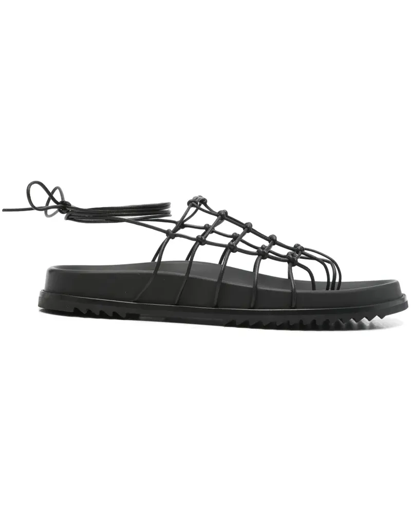 Rick Owens Web Granola Sandalen - Schwarz Schwarz