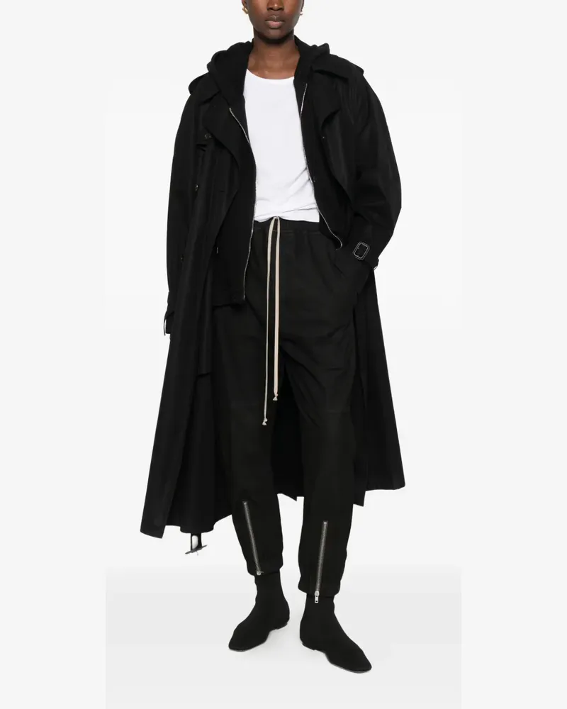 Rick Owens Tecuato Jogginghose - Schwarz Schwarz