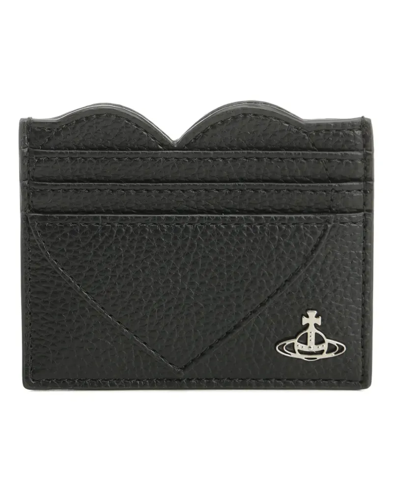 Vivienne Westwood Portemonnaie mit Schild - Schwarz Schwarz