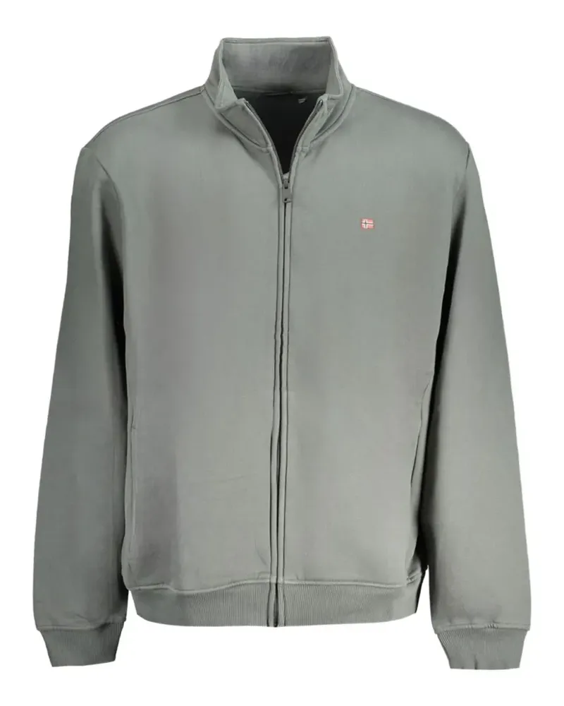 Napapijri zip-up high-neck sweater - Grau Grau