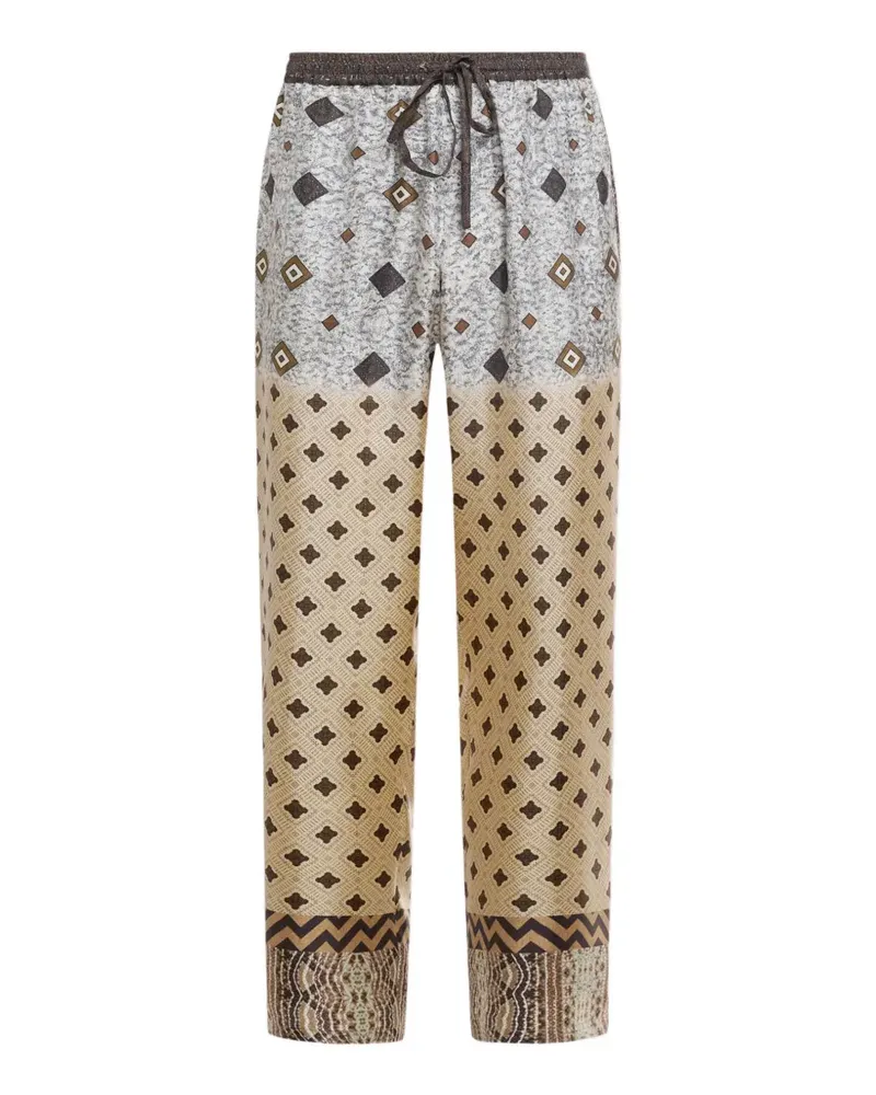 Pierre-Louis Mascia Geometrische Aloe Hose - Nude Nude