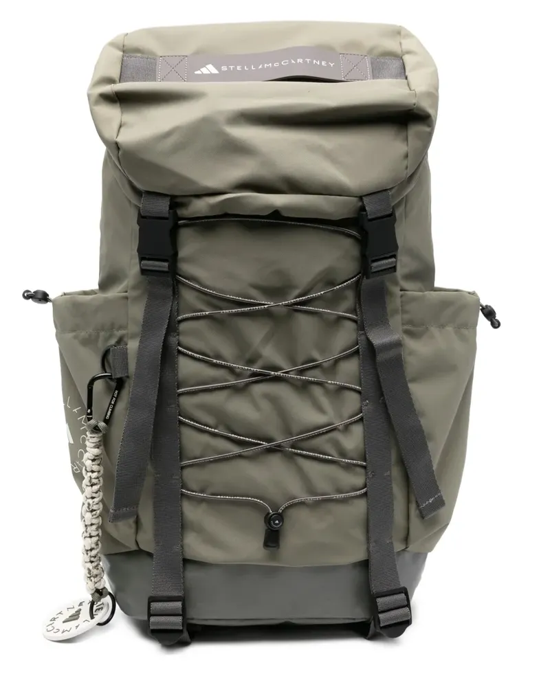 adidas Rucksack mit Logo-Print - Grün Grün