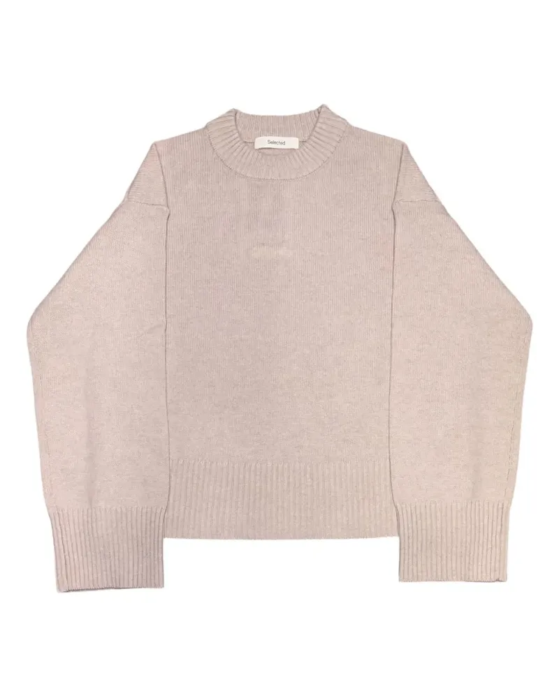 Selected ribbed knitwear - Nude Nude