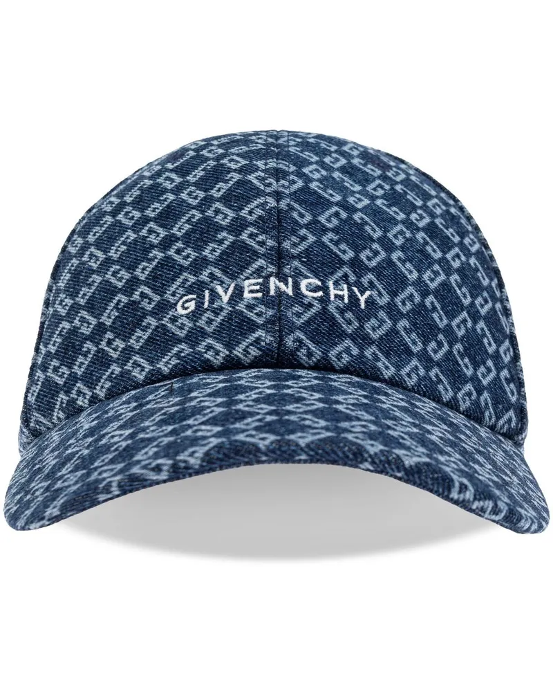 Givenchy Baseballkappe mit Monogramm-Jacquard - Blau Blau