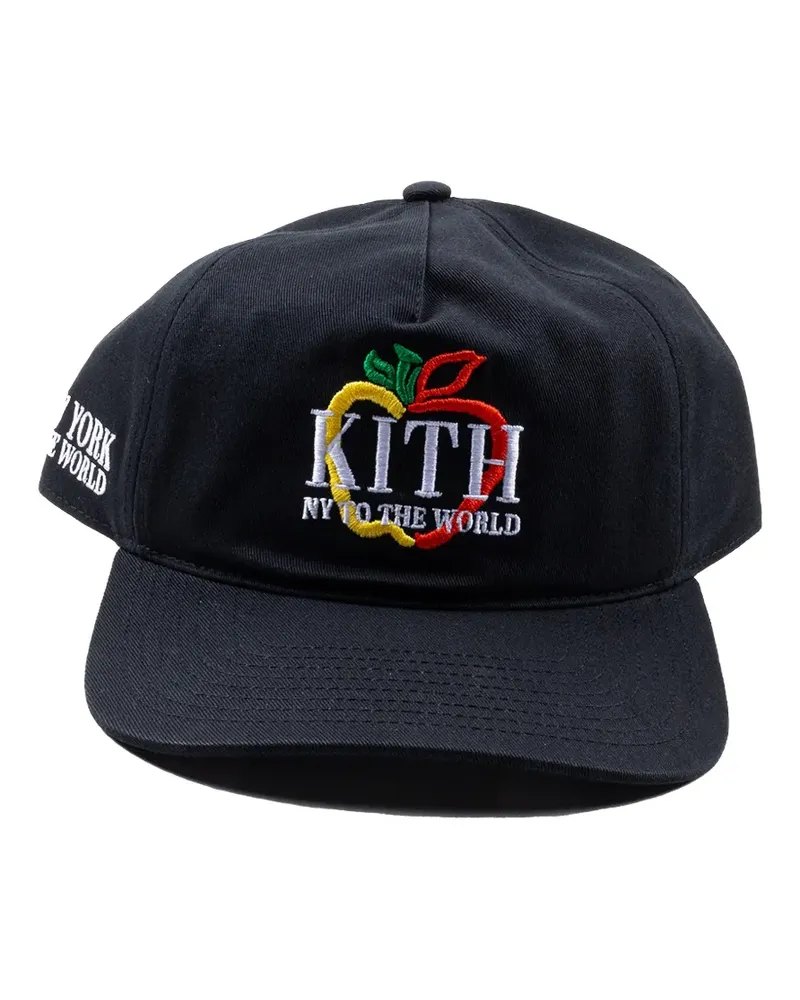 KITH embroidered twill cap - Schwarz Schwarz