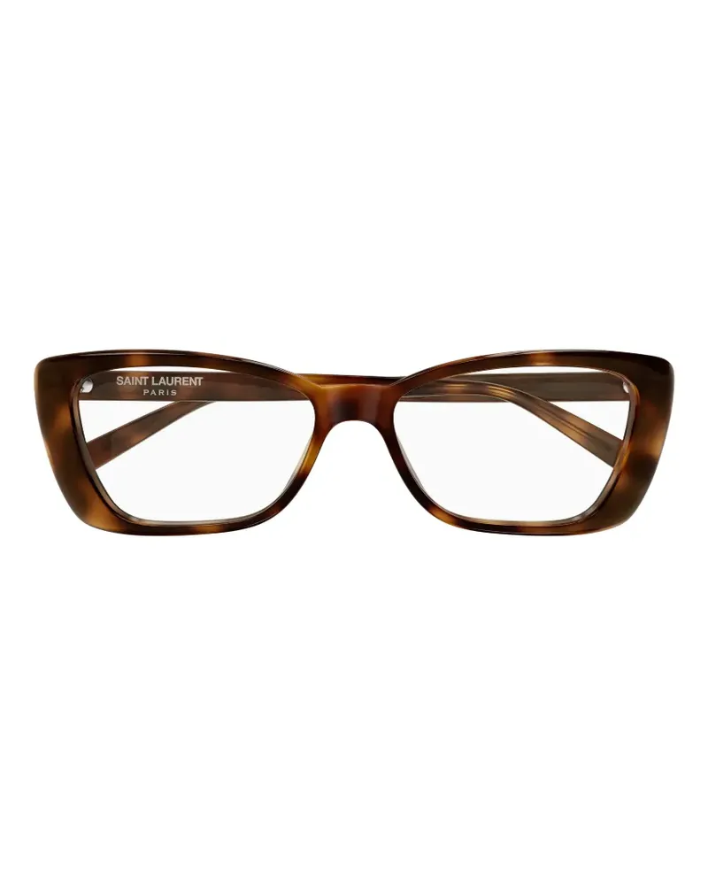 Saint Laurent SL 943 Brille in Schildpattoptik - Braun Braun