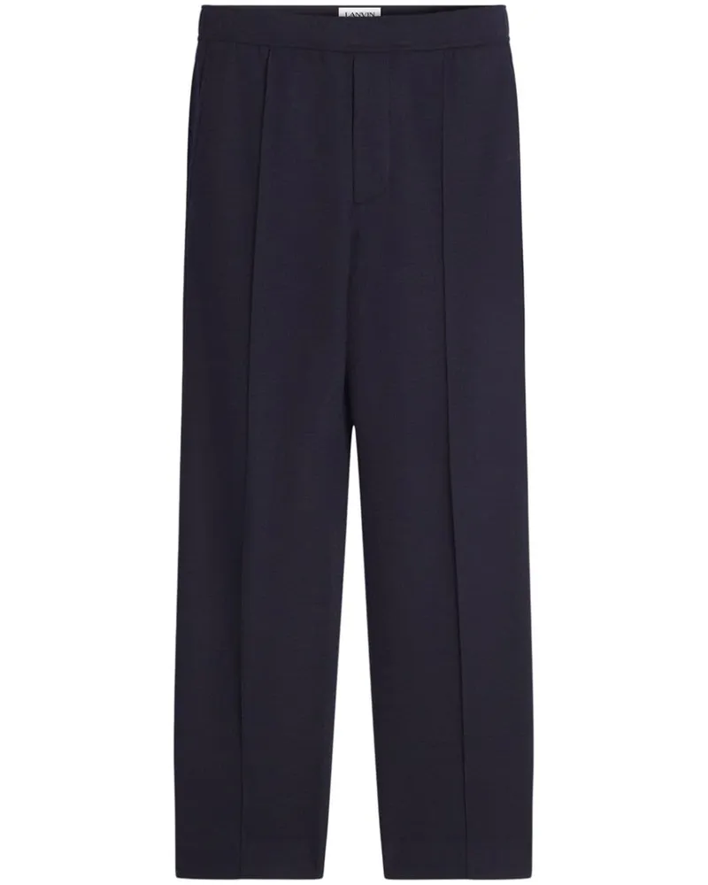 Lanvin Hose mit elastischem Bund - Blau Blau