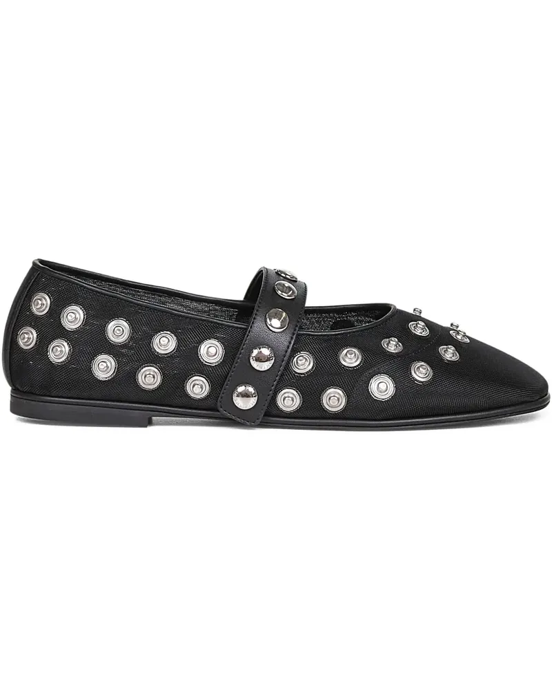 Stella McCartney Ballerinas mit runder Kappe - Schwarz Schwarz