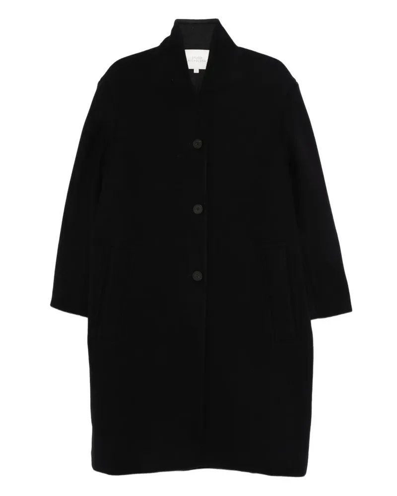Studio Nicholson single-breasted coat - Blau Blau