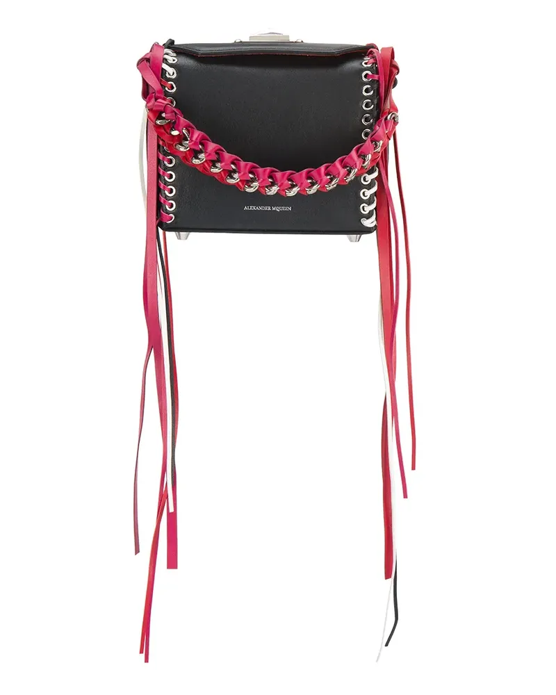 Alexander McQueen Box 16' Schultertasche - Schwarz Schwarz