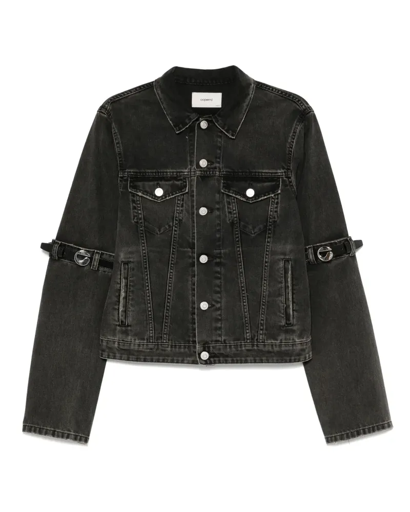 COPERNI Klassische Jeansjacke - Schwarz Schwarz