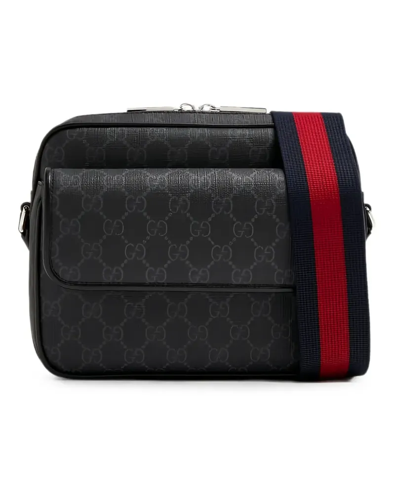 Gucci GG Supreme messenger bag - Schwarz Schwarz