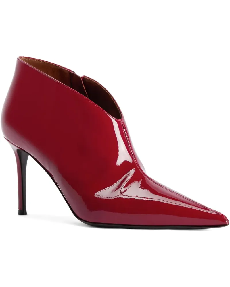 Giuseppe Zanotti Stiefel mit spitzer Kappe - Rot Rot