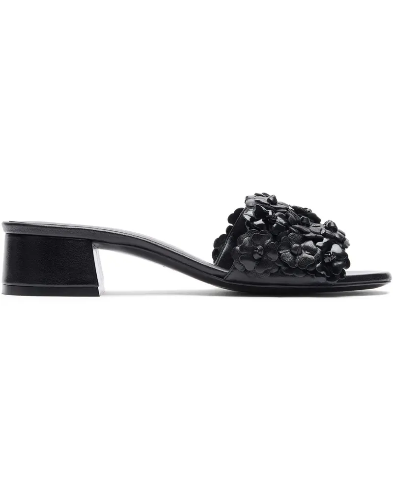 Stuart Weitzman Meadow Sandalen 35mm - Schwarz Schwarz