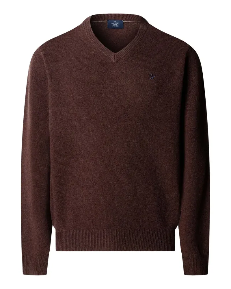 Hackett Pullover mit V-Ausschnitt - Braun Braun