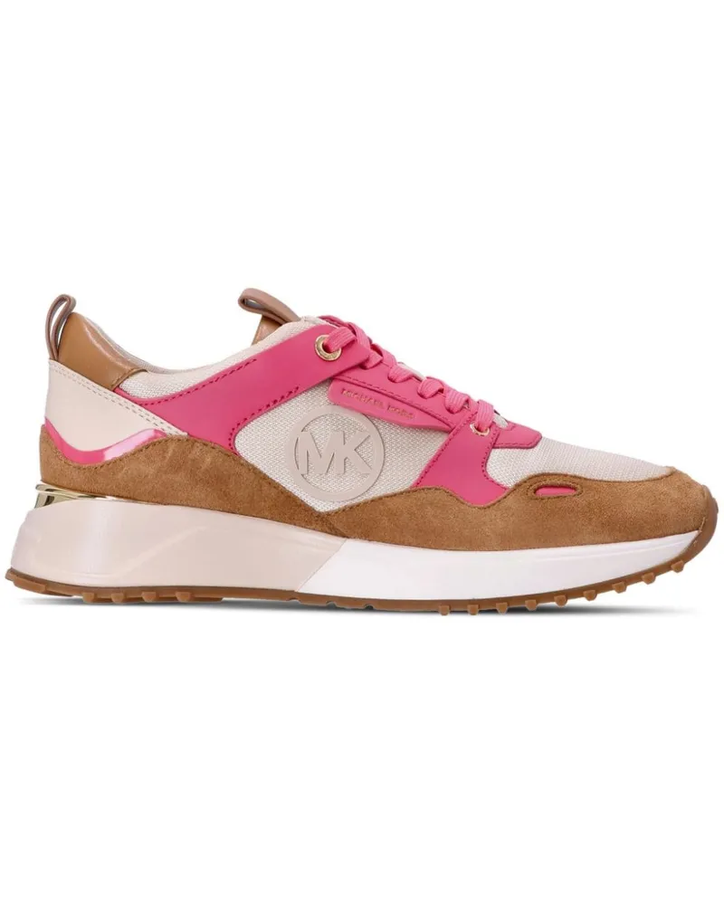 Michael Kors Theo Sneakers mit Kontrasteinsätzen - Nude Nude