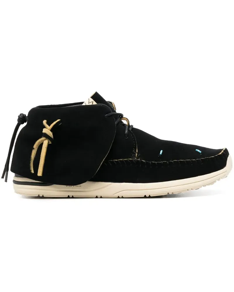 Visvim Knöchelhohe Schnürstiefel - Schwarz Schwarz