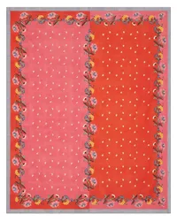 Lisa Corti Tischdecke mit Blumen-Print Rosa