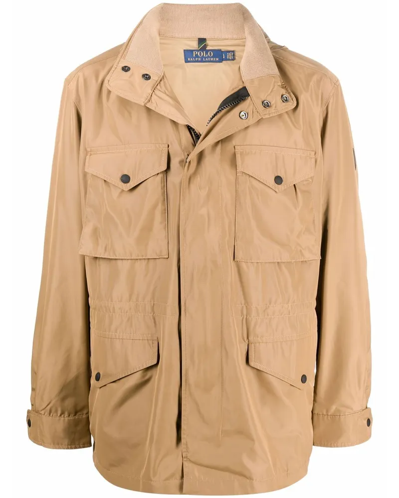 Ralph Lauren Thermojacke im Utility-Look - Nude Nude