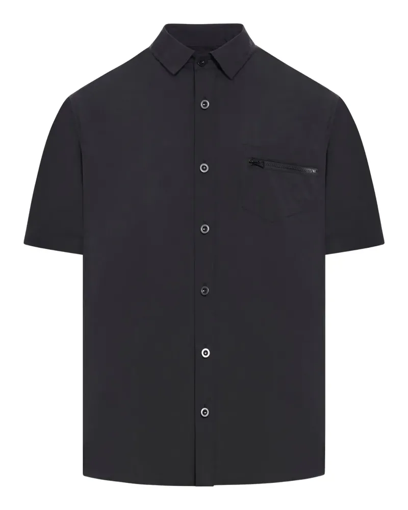 Sacai Klassisches Hemd - Schwarz Schwarz