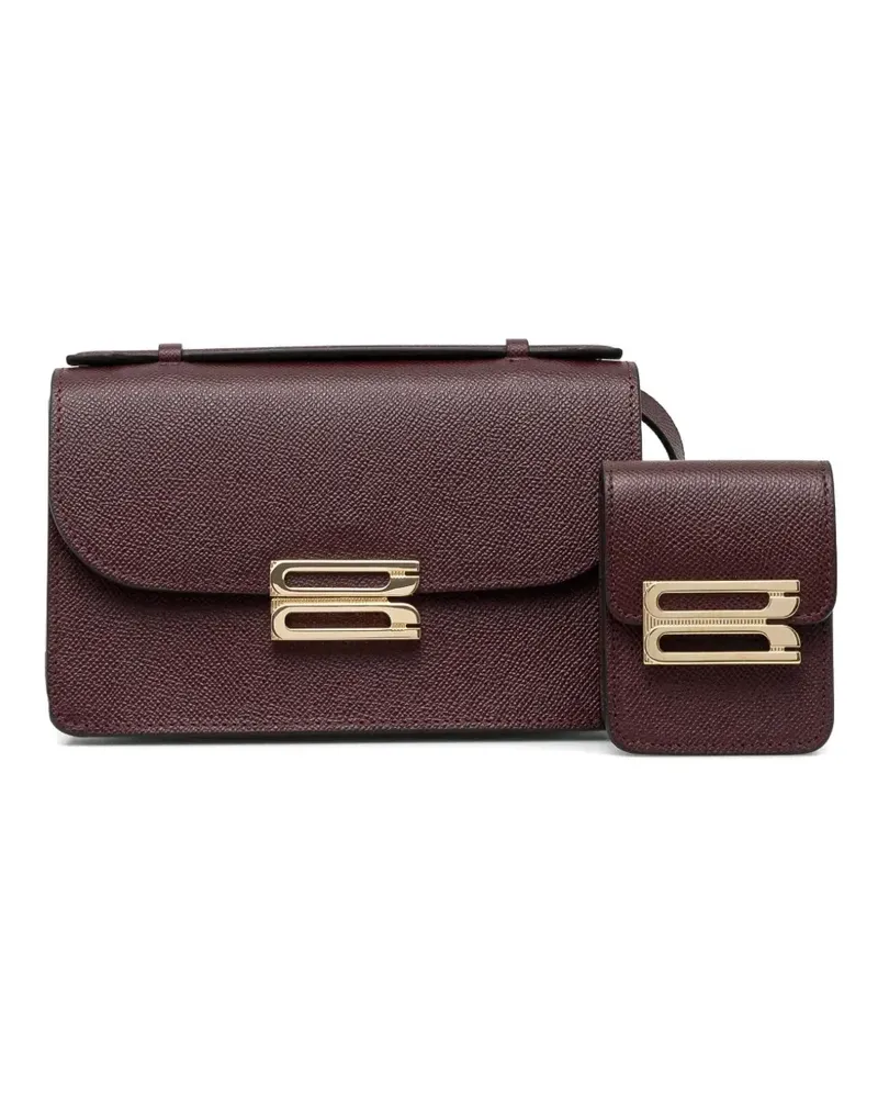 Victoria Beckham Satchel-Tasche mit zwei Fächern - Rot Rot