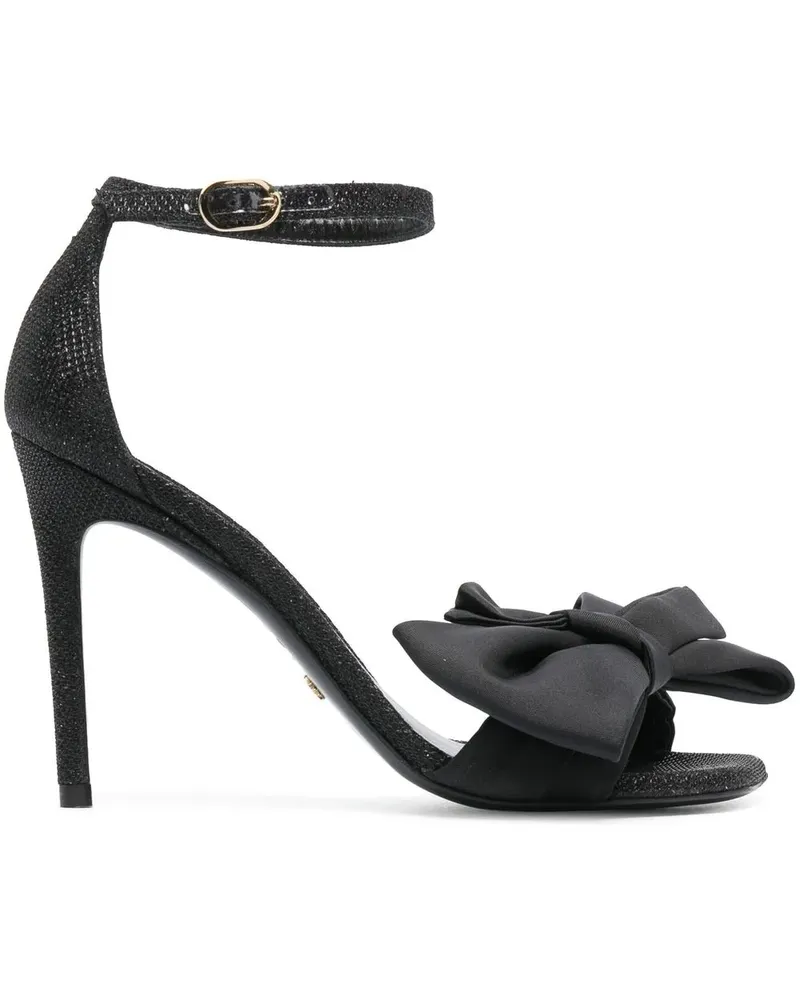 Stuart Weitzman Stiletto-Sandalen 100mm - Schwarz Schwarz