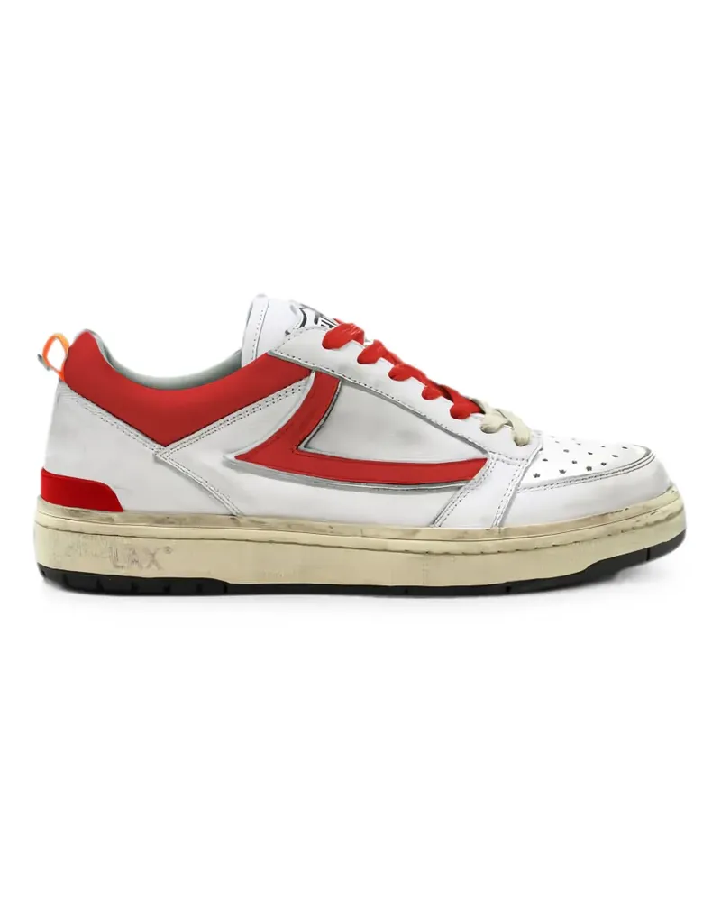 HTC Hollywood Trading Company Perforierte Starlight Sneakers - Weiß Weiß